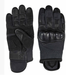 Tactical &  Army gloves, Soft & durable goat skin leather palm,Digital goat skin leather reinforcement at palm, Aramid fabric back with protection shell at knuckle, Cuff with tape