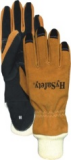 Firefighter Gloves Two-ply Kevlar wristlet with leather pull-tab cuff NFPA 1971-2018 edition certified by SEI